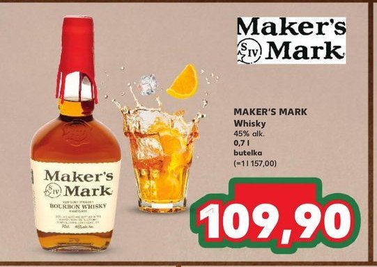 Bourbon Maker's mark promocja