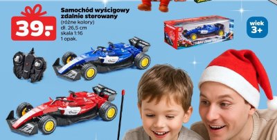 Samochód wyścigowy zdalnie sterowany różne kolory promocja w Netto