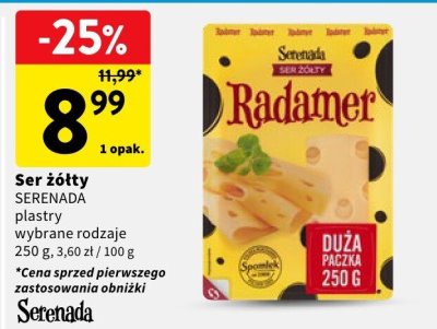 Ser promocja w Intermarche