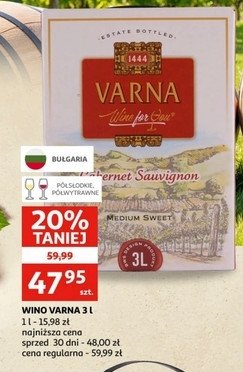 Wino VARNA promocja