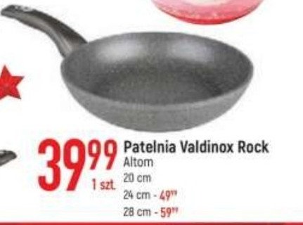 Patelnia valdinox rock 24 cm Altom promocja