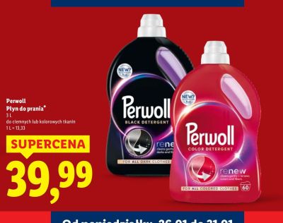 Płyn do prania ciemnych tkanin 3 l promocja w Lidl