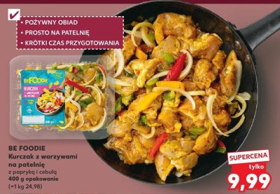 Kurczak z warzywami na patelnię z papryki i cebuli promocja w Kaufland