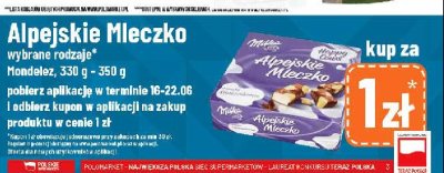 Czekoladki happy cows Milka alpejskie mleczko promocja