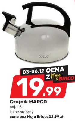 Czajnik MARCO promocja w Bricomarche