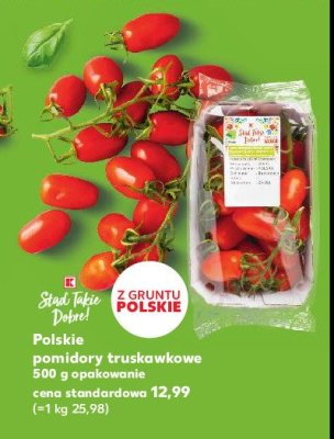 Pomidory truskawkowe K-classic stąd takie dobre! promocja