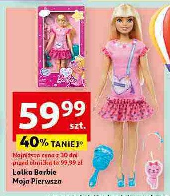 Barbie moja pierwsza lalka Mattel promocja