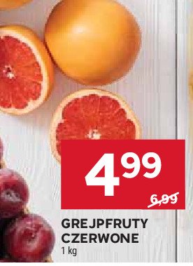 Grejpfruty czerwone promocja w Stokrotka