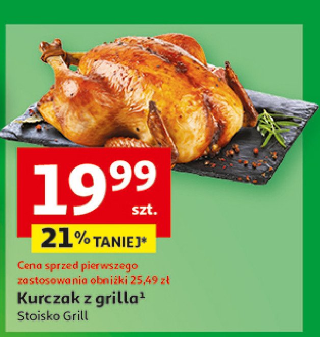 Kurczak z grilla promocja