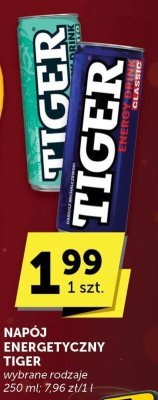 Napój energetyczny Tiger promocja w Euro Sklep