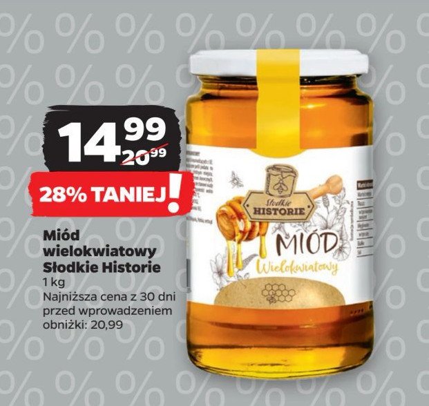 Miod wielokwiatowy Słodkie historie promocja