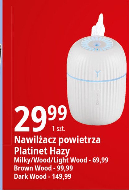 Nawil偶acz i jonizator milky rgbw Platinet promocja