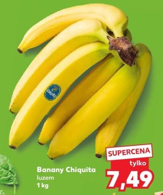Banany Chiquita luzem promocja w Kaufland