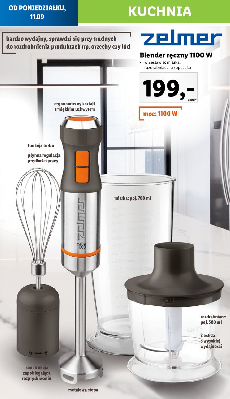 Blender r臋czny bp4592 Zelmer promocja