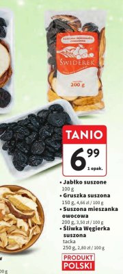 Jabłko suszone promocja w Intermarche