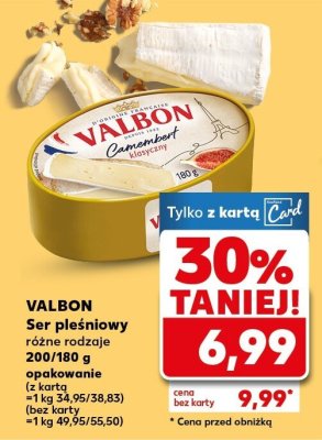 Ser pleśniowy różne rodzaje promocja w Kaufland