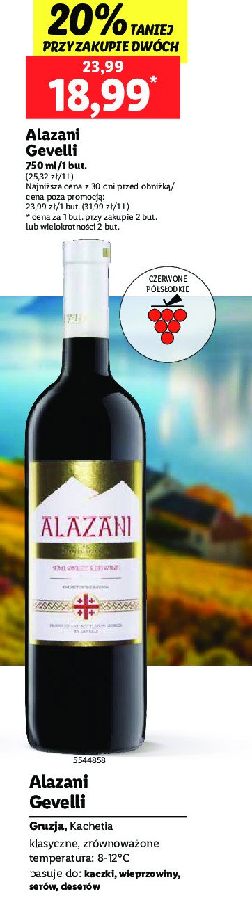 Wino ALAZANI GEVELLI promocja