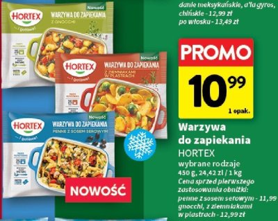 Warzywa do zapiekania Hortex promocja w Intermarche