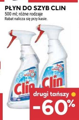 Płyn do szyb Clin 500 ml promocja w Stokrotka