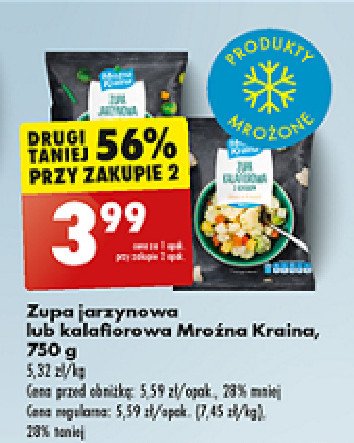 Zupa jarzynowa Mroźna kraina promocja