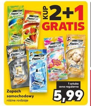 Odświeżacz powietrza choinka - forest GENERAL FRESH CAR PERFUME AUTO MAGIC promocja