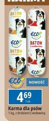Baton z wołowiną Eco+ promocja
