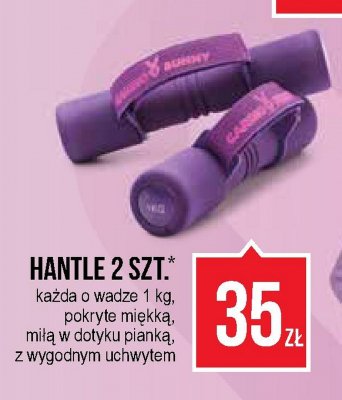 Hantle 1 kg Cardio bunny promocja