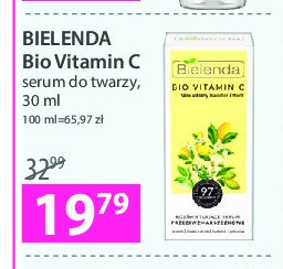 Serum do twarzy rozświetlające Bielenda bio vitamin c promocje