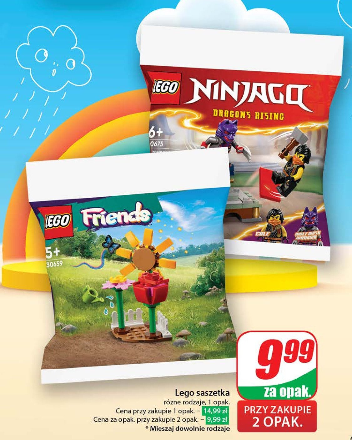 Saszetka 30659 Lego friends promocja w Dino