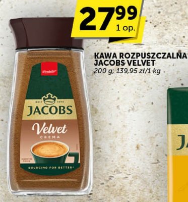 Kawa rozpuszczalna Jacobs Velvet promocja w Groszek