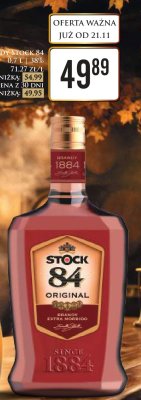 Brandy Stock 84, 0,7 L promocja w Dino