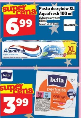 Pasta do zębów XL Aquafresh 100 ml promocja w TOPAZ