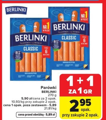 Parówki  promocja w Carrefour