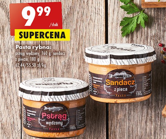 Pasta rybna z pstrąga wędzonego promocja