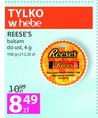 Balsam do ust single Reese's promocja