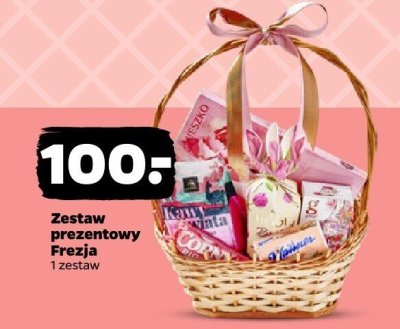 Zestaw prezentowy Frezja promocja w Netto