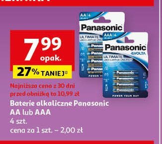 Baterie aaa Panasonic promocja