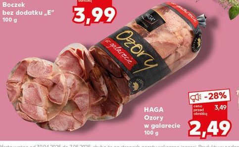 Ozory w galarecie Haga promocja