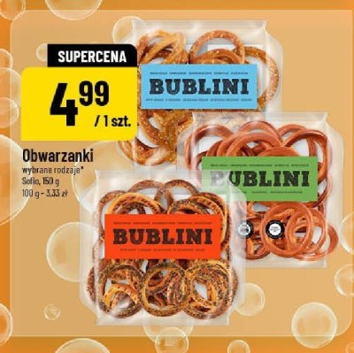 Obwarzanki Bublini promocja w POLOmarket