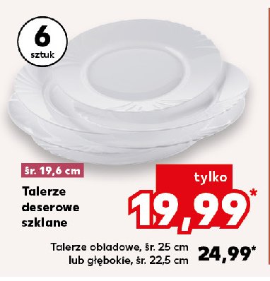 Talerze g艂臋bokie 22.5 cm promocja