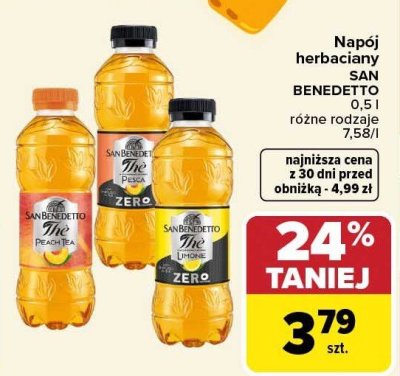 Napój herbaciany różne rodzaje promocja w Carrefour Market
