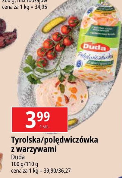 Polędwiczówka z warzywami Silesia duda promocja