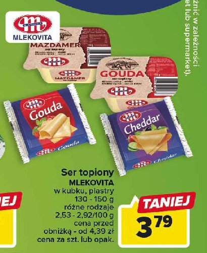 Ser topiony mazdamer Mlekovita promocja