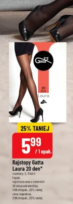 Rajstopy Gatta Laura 20 den promocja w POLOmarket