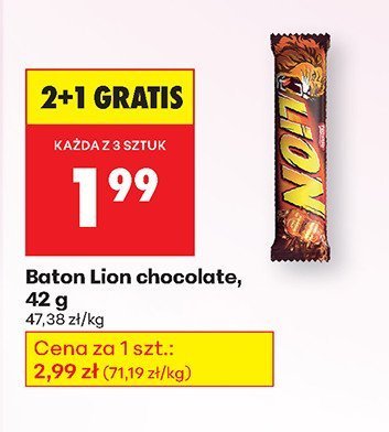 Baton Lion chocolate promocja w Biedronka