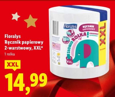 Ręcznik papierowy 2-warstwowy, XXL promocja w Lidl