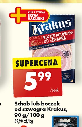 Boczek rolowany od szwagra Krakus animex promocja w Biedronka