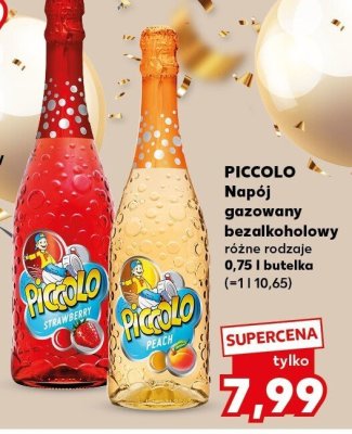 Napój gazowany bezalkoholowy Piccolo różne rodzaje 0.75l promocja w Kaufland