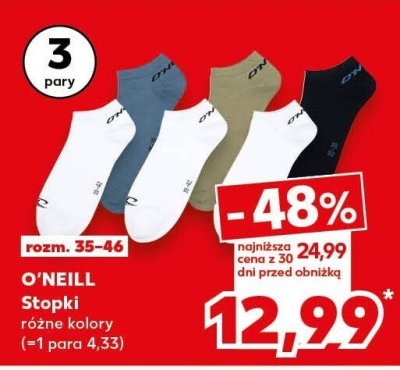 Stopki różne kolory promocja w Kaufland