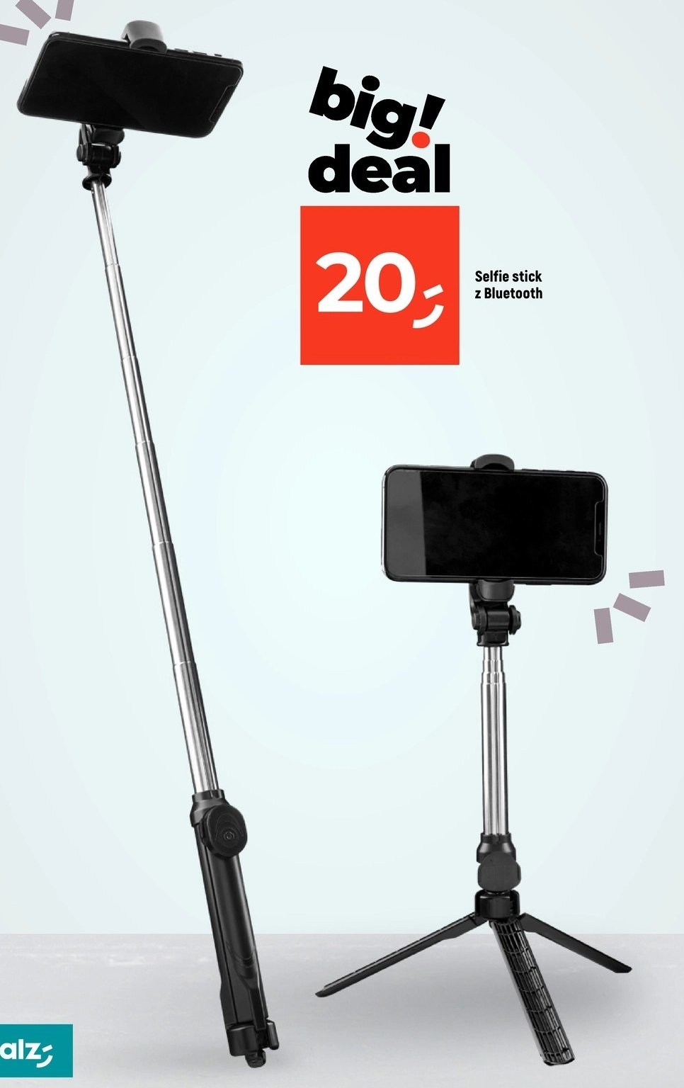 Selfie stick z bluetooth promocja